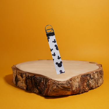 Faux leather keychain Long - Unicorn Fart Productions